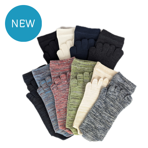 5本指 レギュラーソックス 雅(MIYABI) 25~27㎝