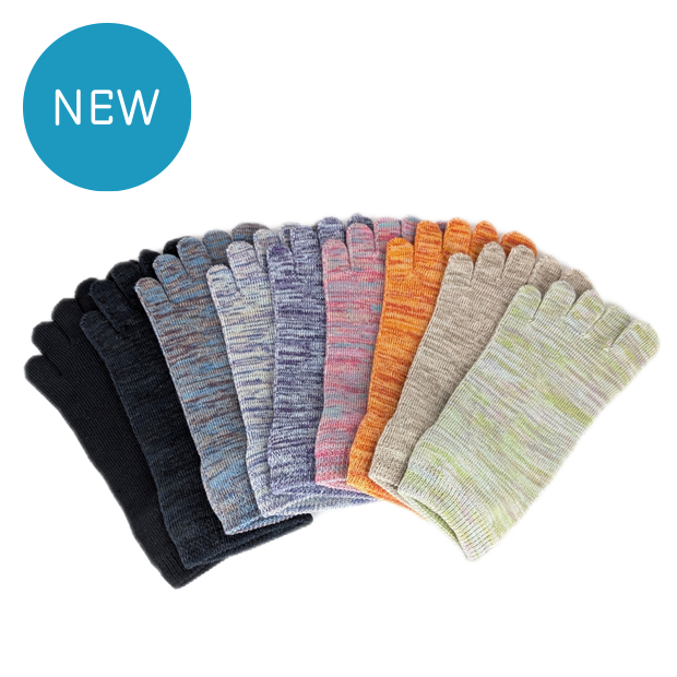 5本指 スニーカーソックス 雅(MIYABI) 23~25㎝